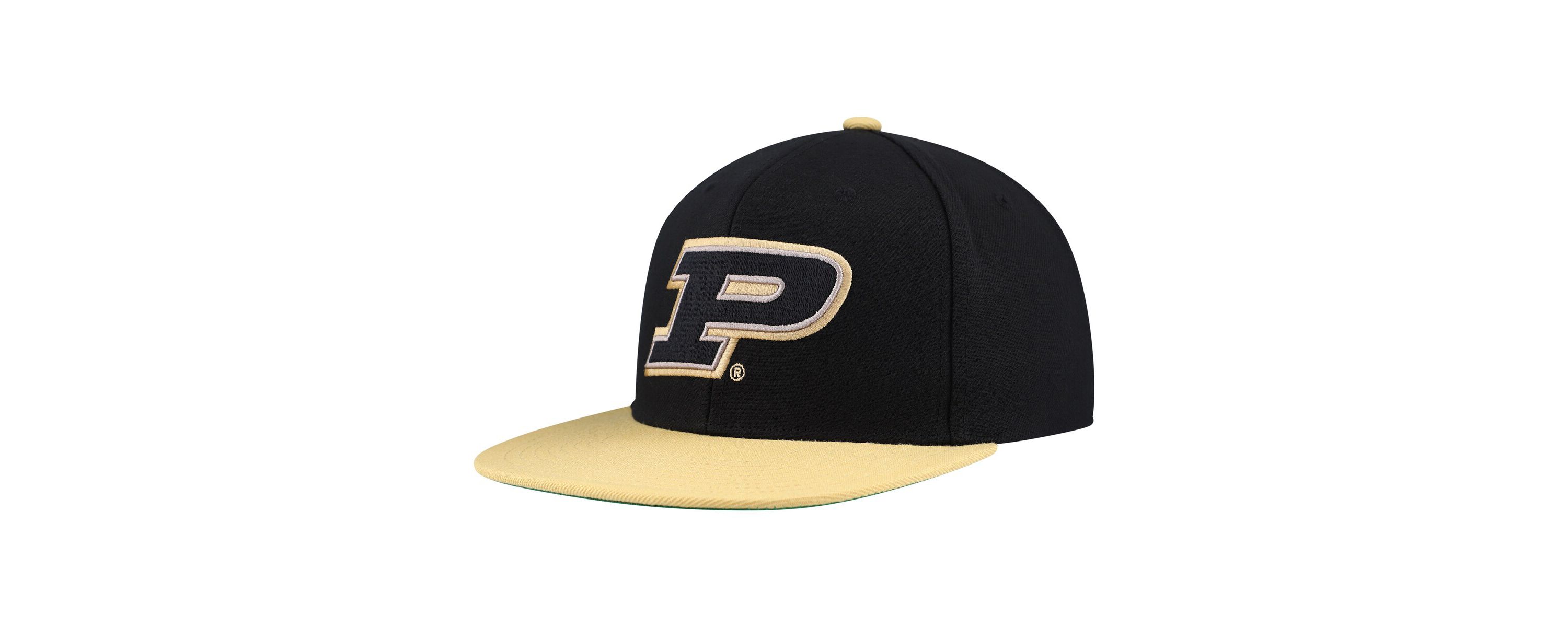 NCAA Black/Gold Purdue Boilermakers 2-Tone 2.0 Snapback Hat