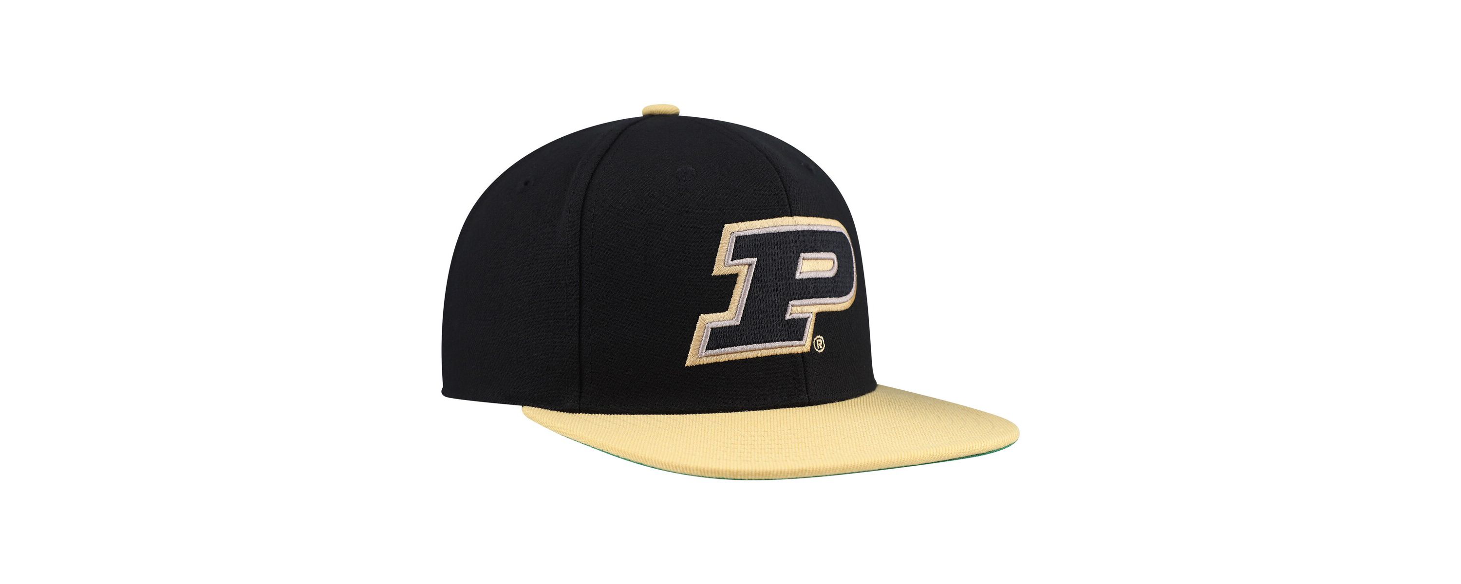 NCAA Black/Gold Purdue Boilermakers 2-Tone 2.0 Snapback Hat