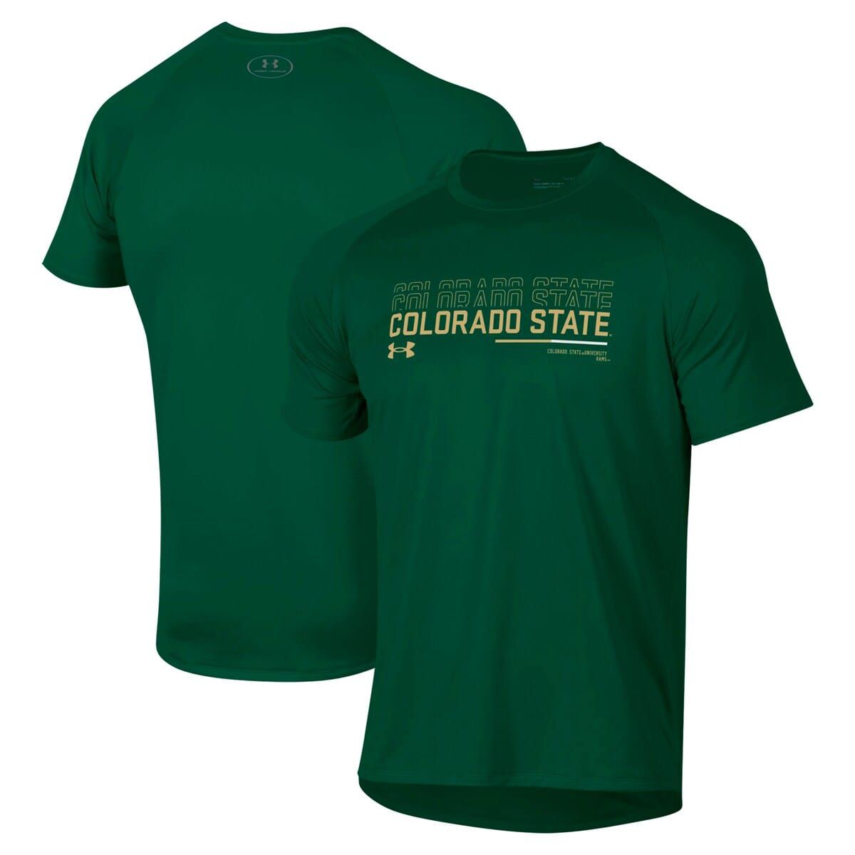 NCAA Under Armour Colorado State Rams Sideline Tech Performance T-Shirt