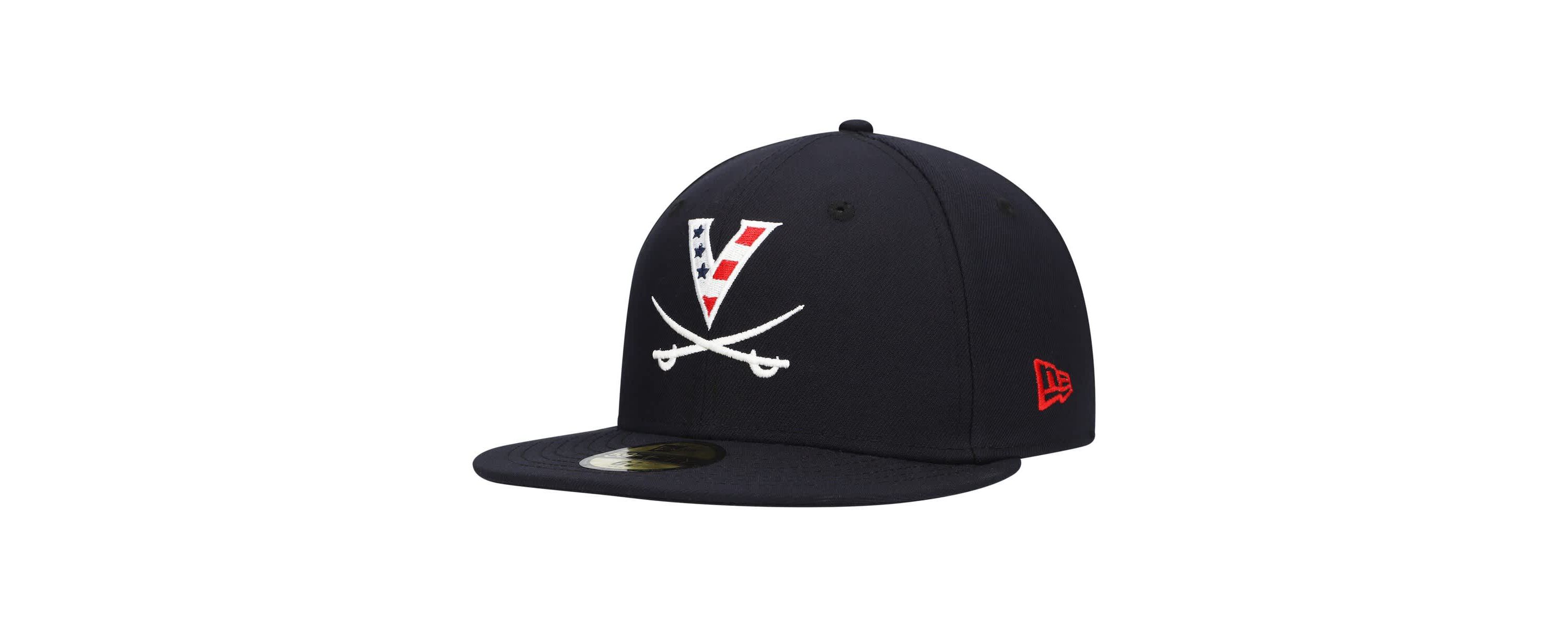 NCAA Virginia Cavaliers Red, & Hoo 59FIFTY Fitted Hat