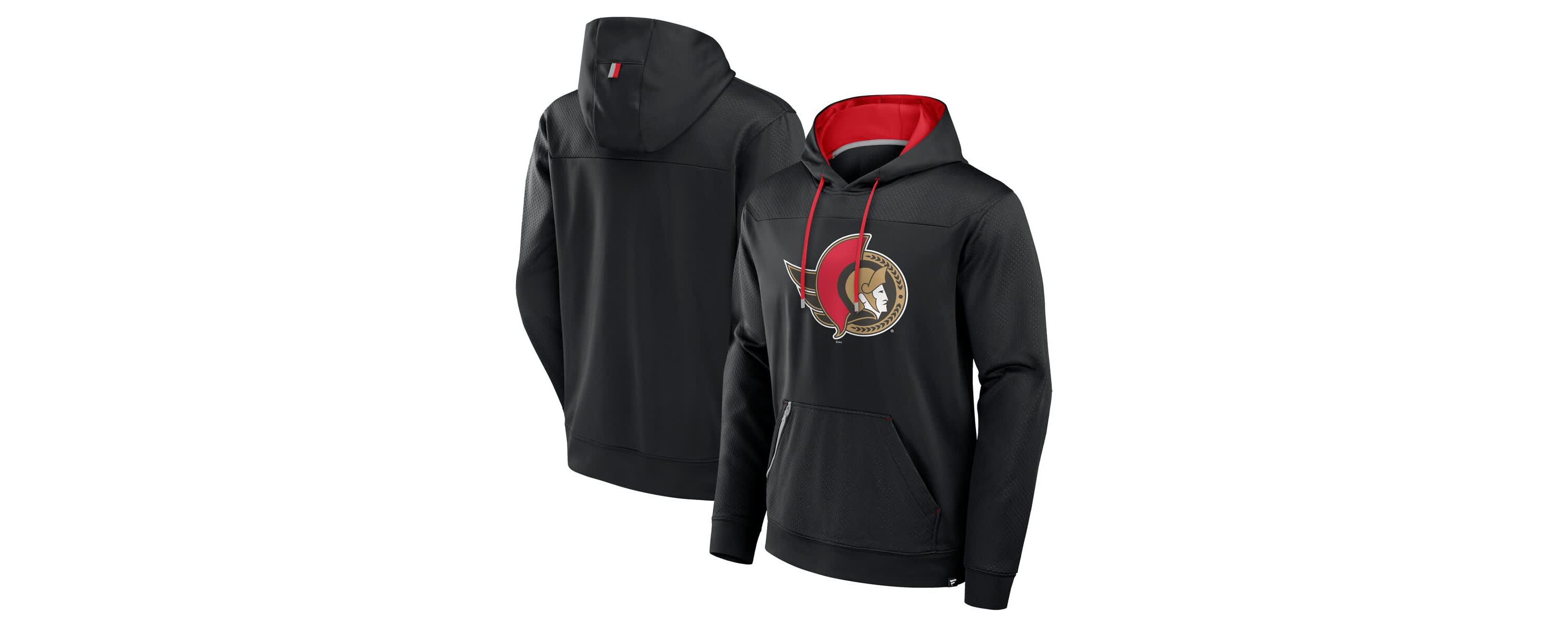 NHL Fanatics Ottawa Senators Defender Pullover Hoodie