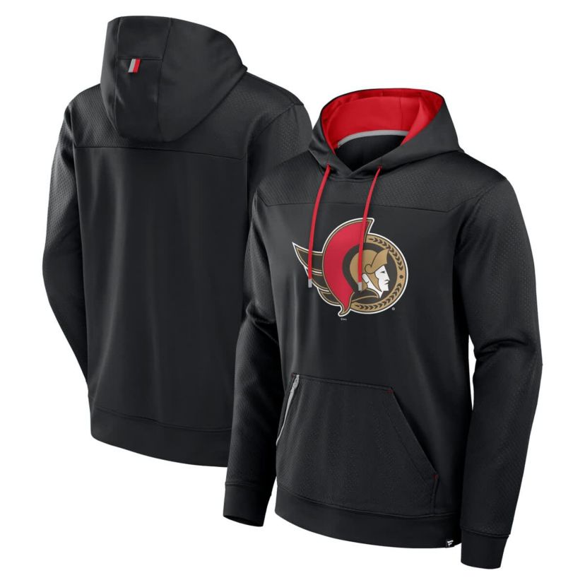 NHL Fanatics Ottawa Senators Defender Pullover Hoodie