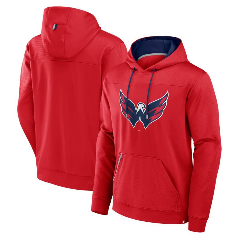 NHL Fanatics Washington Capitals Defender Pullover Hoodie
