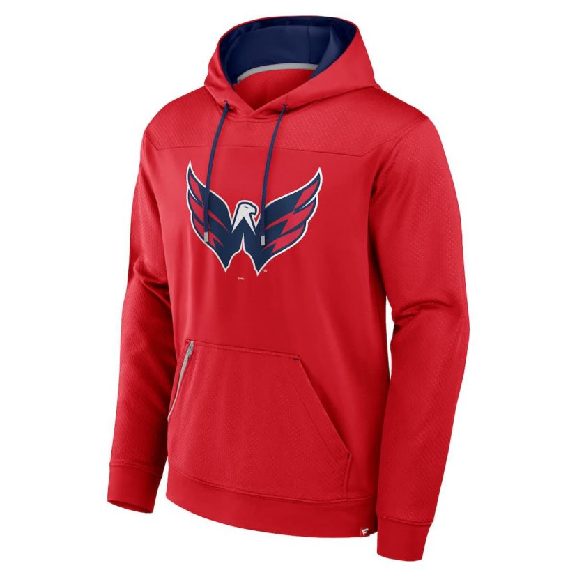 NHL Fanatics Washington Capitals Defender Pullover Hoodie