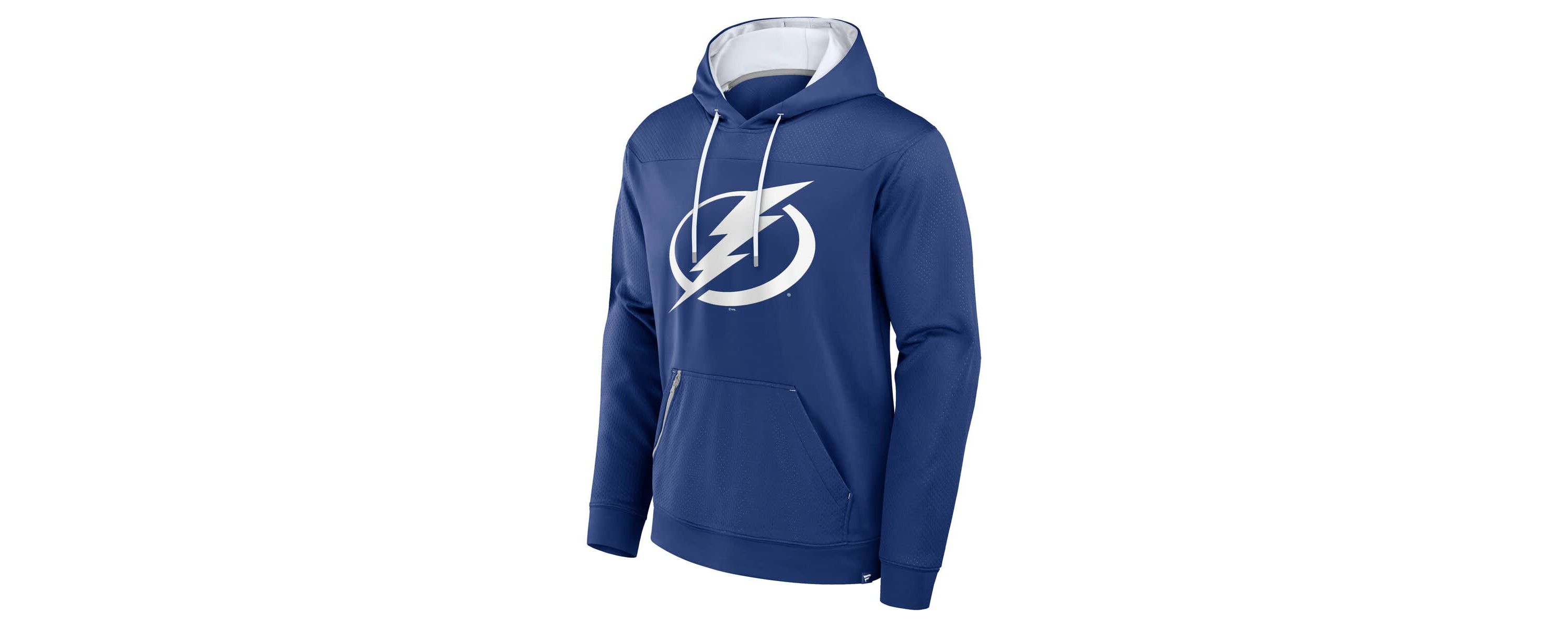 NHL Fanatics Tampa Bay Lightning Defender Pullover Hoodie