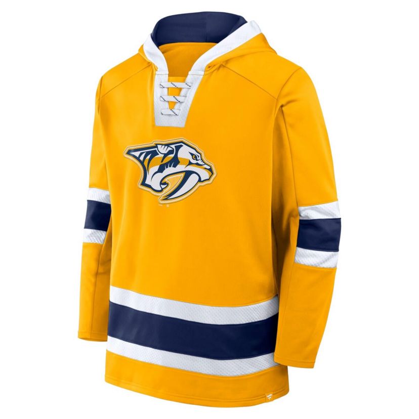 NHL Fanatics Nashville Predators Inside Line Fleece Pullover Hoodie