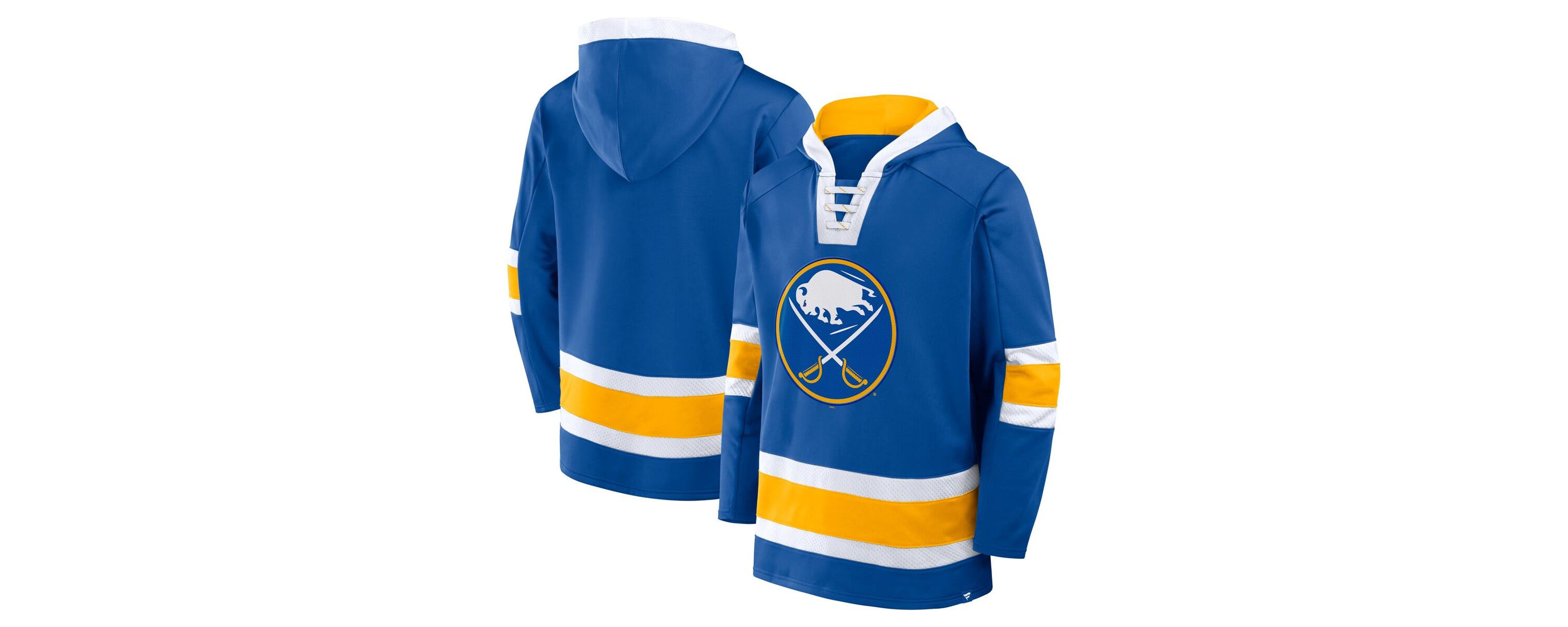 NHL Fanatics Buffalo Sabres Inside Line Fleece Pullover Hoodie