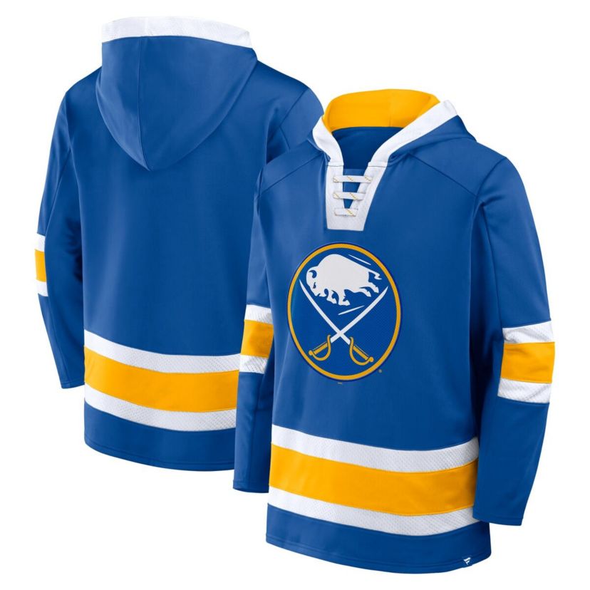 NHL Fanatics Buffalo Sabres Inside Line Fleece Pullover Hoodie
