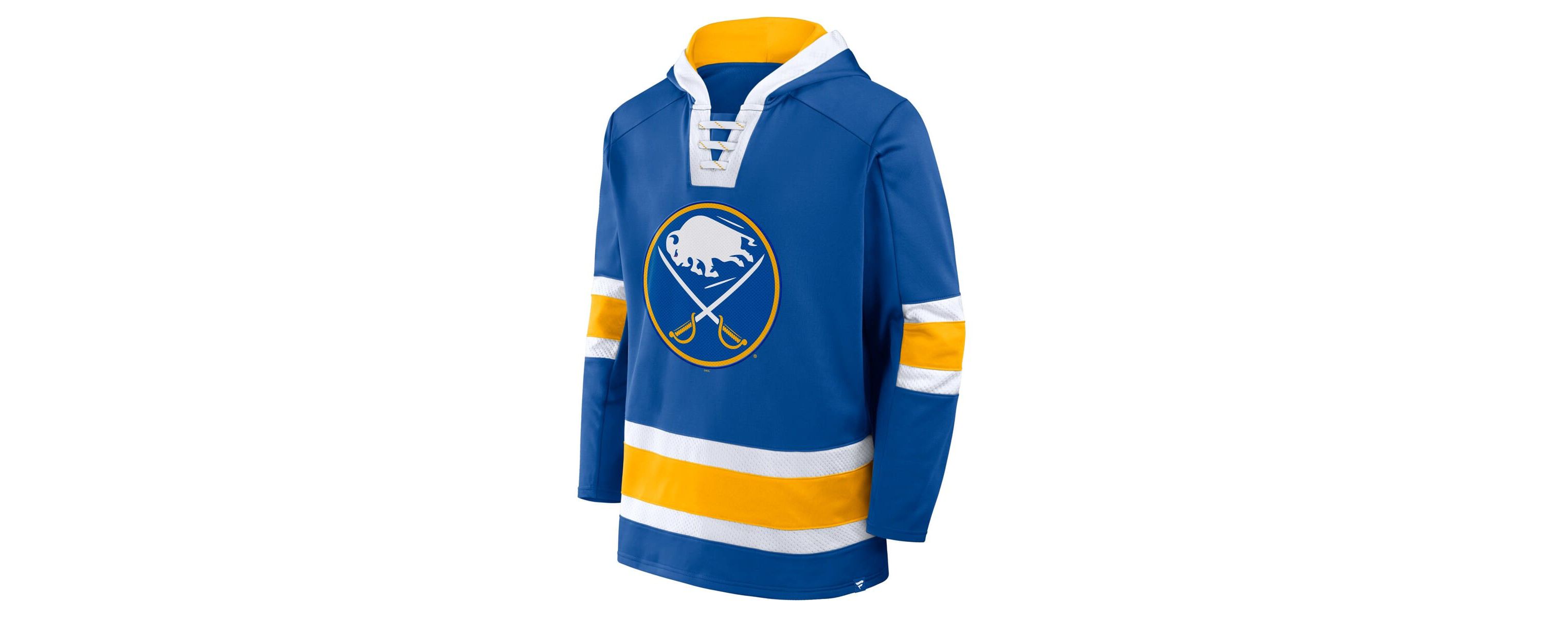 NHL Fanatics Buffalo Sabres Inside Line Fleece Pullover Hoodie
