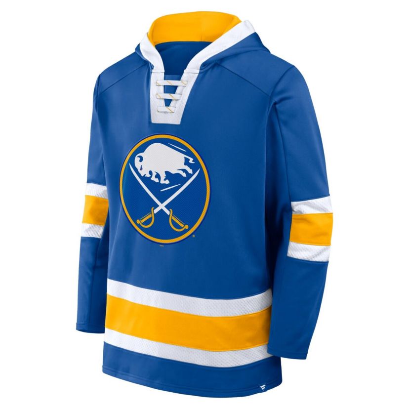 NHL Fanatics Buffalo Sabres Inside Line Fleece Pullover Hoodie