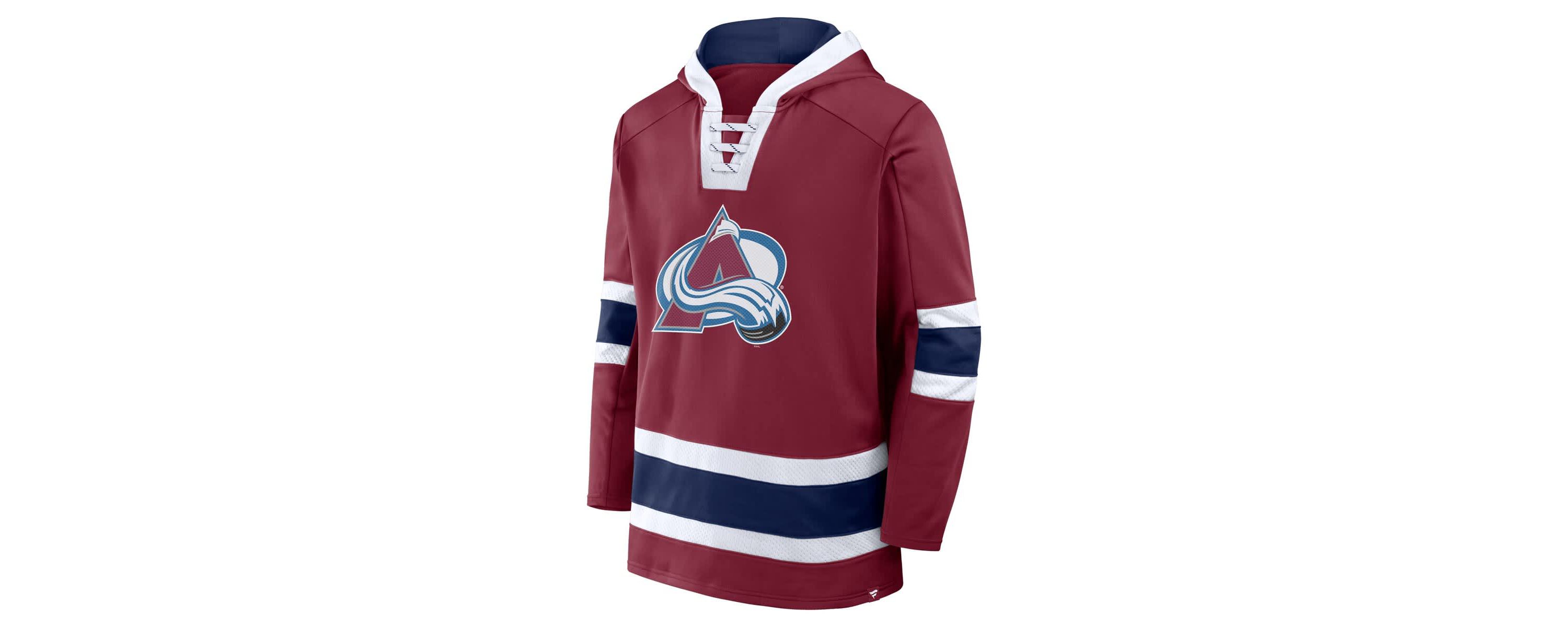 NHL Fanatics Colorado Avalanche Inside Line Fleece Pullover Hoodie