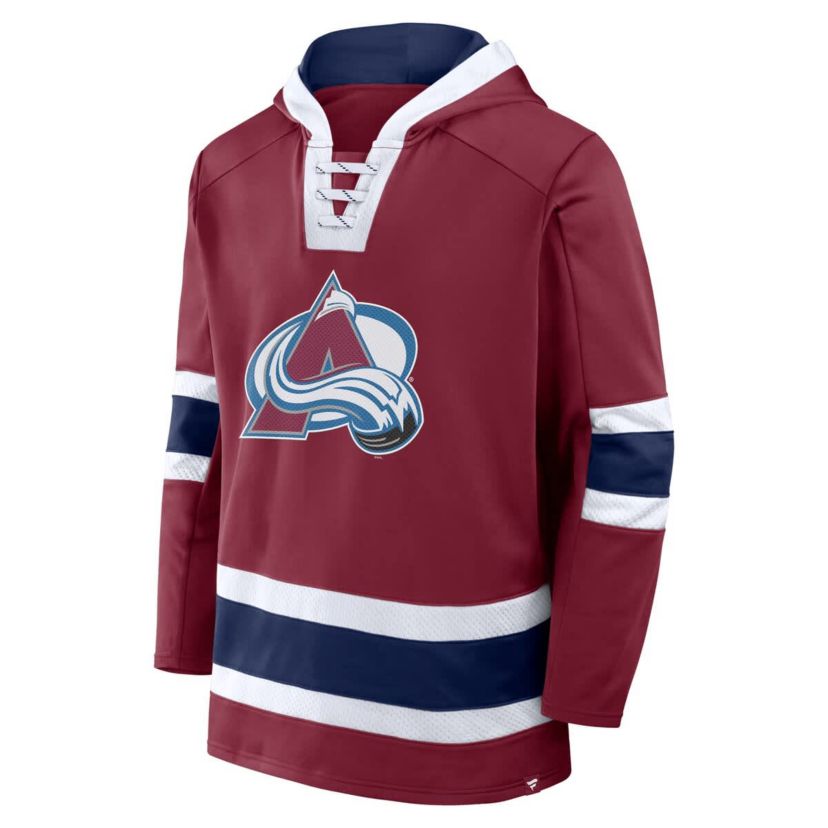 NHL Fanatics Colorado Avalanche Inside Line Fleece Pullover Hoodie