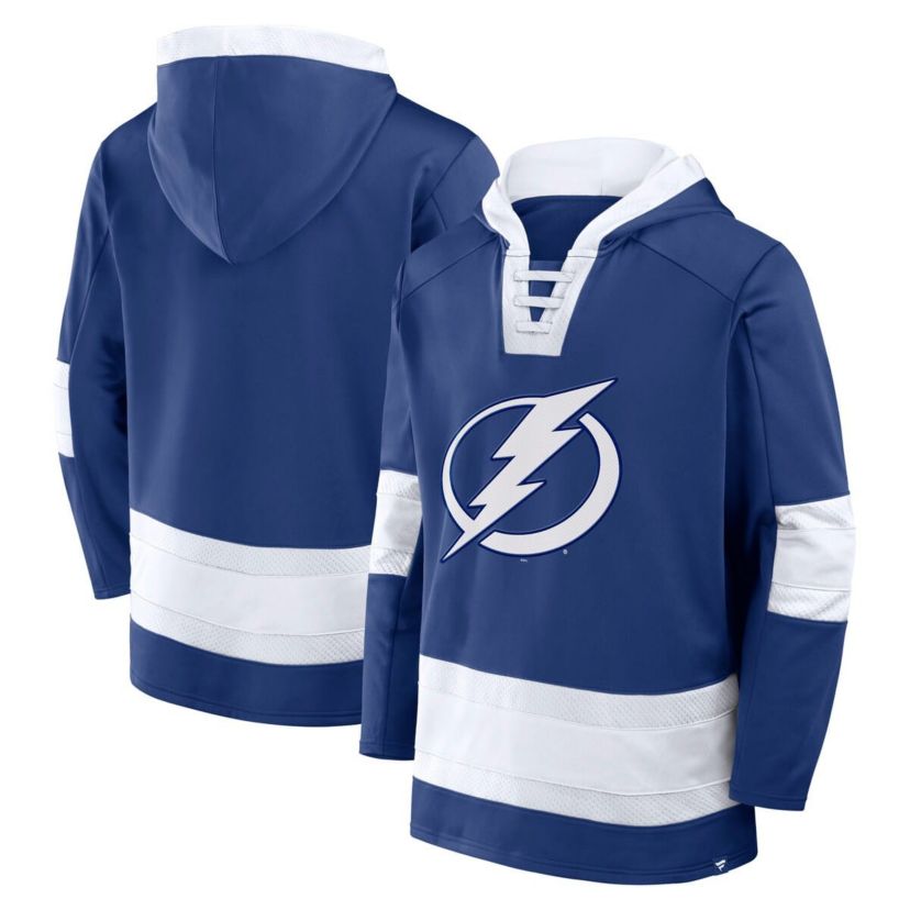 NHL Fanatics Tampa Bay Lightning Inside Line Fleece Pullover Hoodie