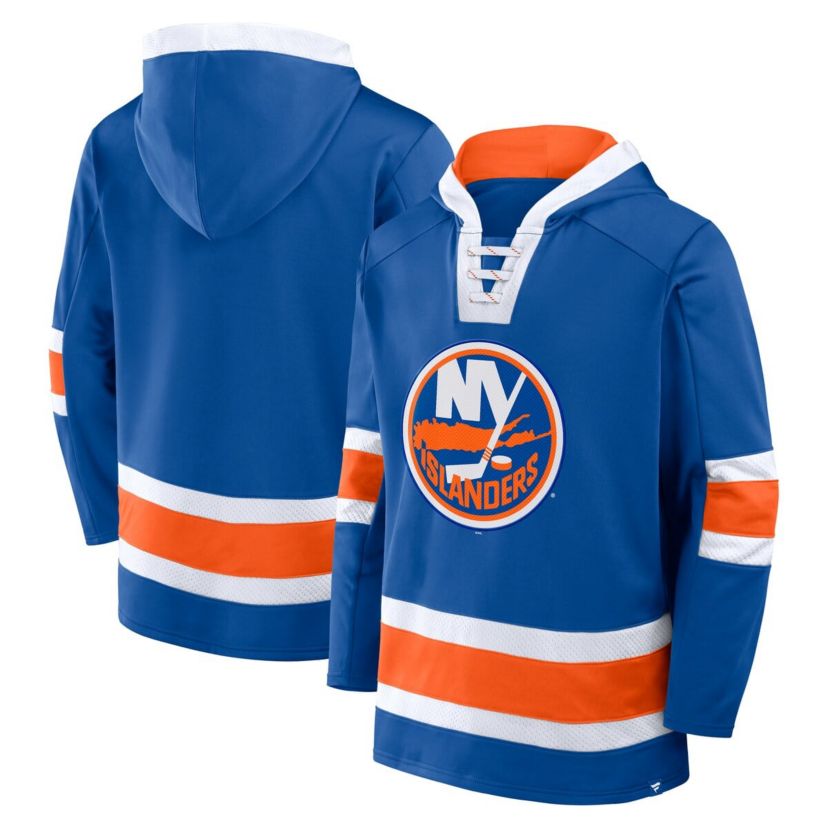 NHL Fanatics New York Islanders Inside Line Fleece Pullover Hoodie