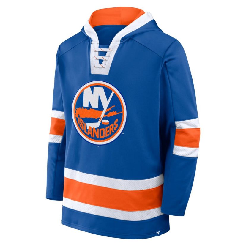 NHL Fanatics New York Islanders Inside Line Fleece Pullover Hoodie
