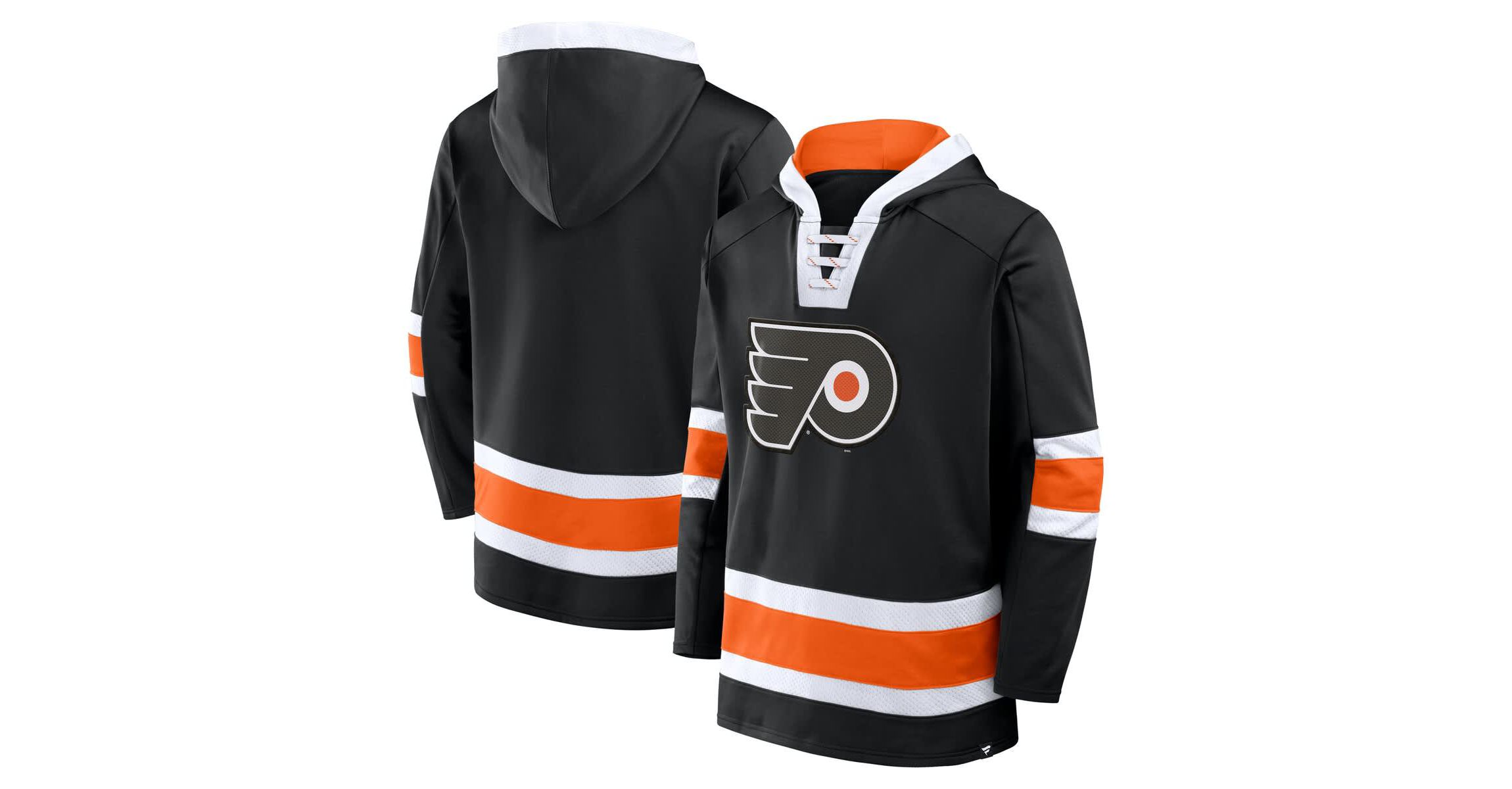 NHL Fanatics Philadelphia Flyers Inside Line Fleece Pullover Hoodie