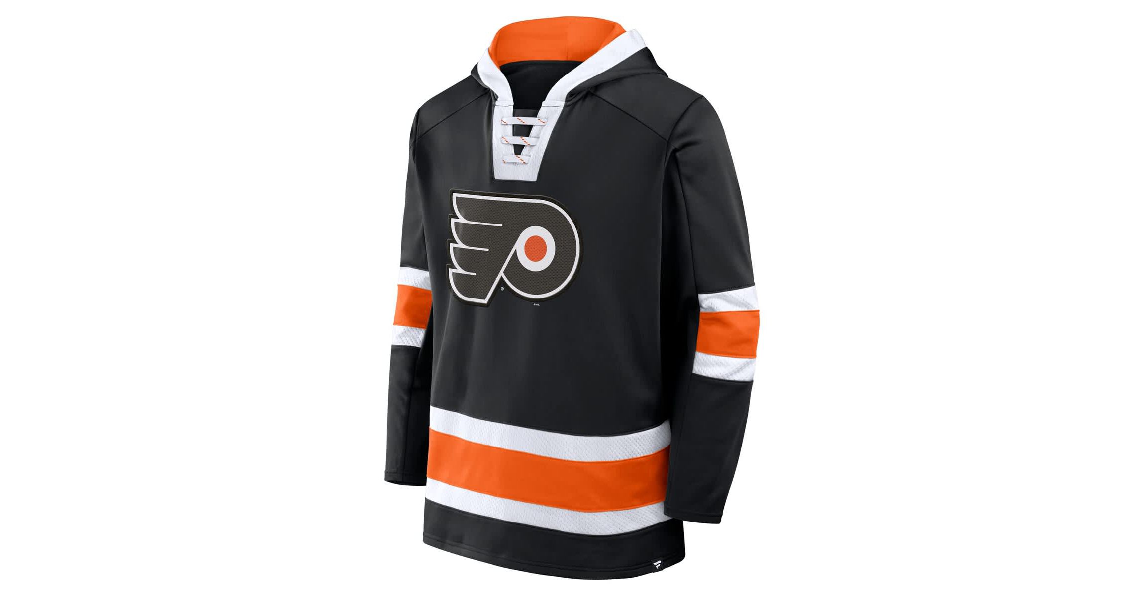 NHL Fanatics Philadelphia Flyers Inside Line Fleece Pullover Hoodie