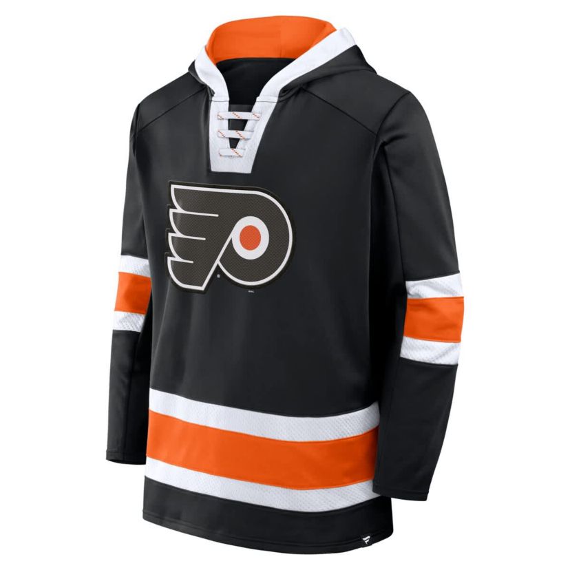 NHL Fanatics Philadelphia Flyers Inside Line Fleece Pullover Hoodie