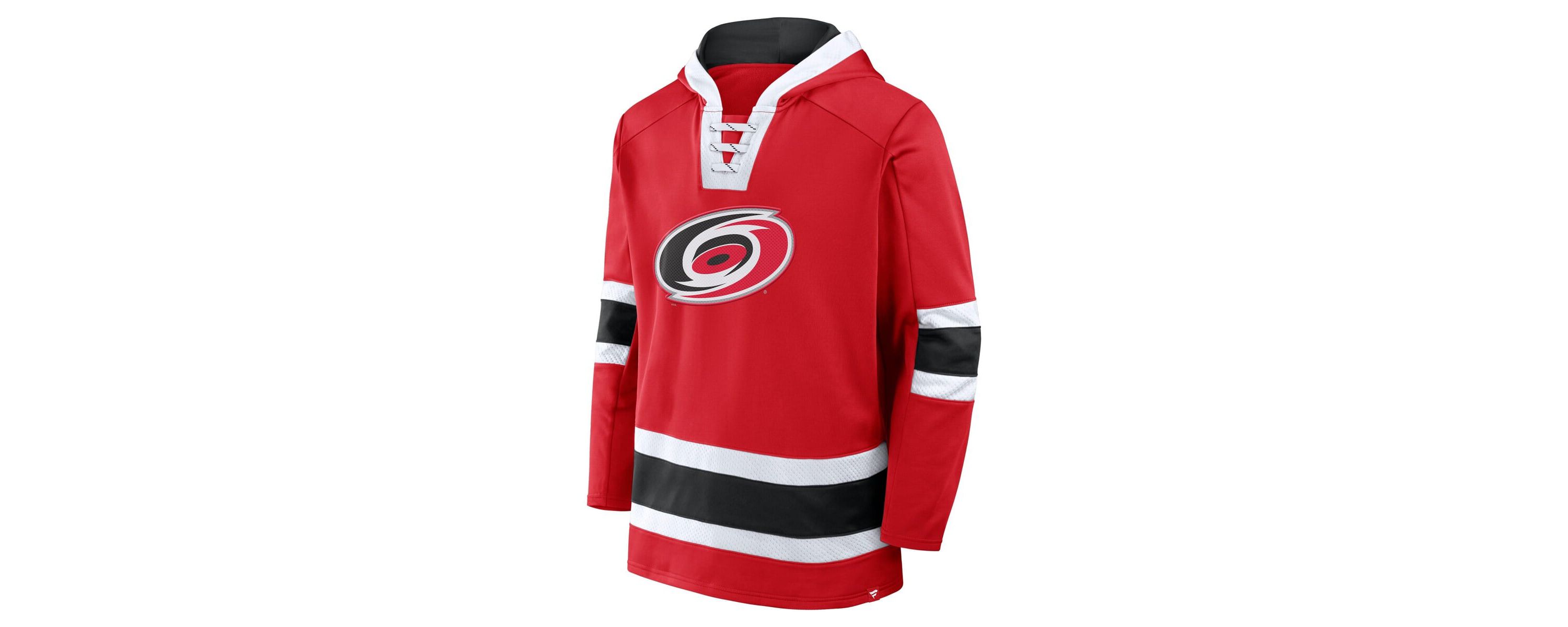NHL Fanatics Carolina Hurricanes Inside Line Fleece Pullover Hoodie