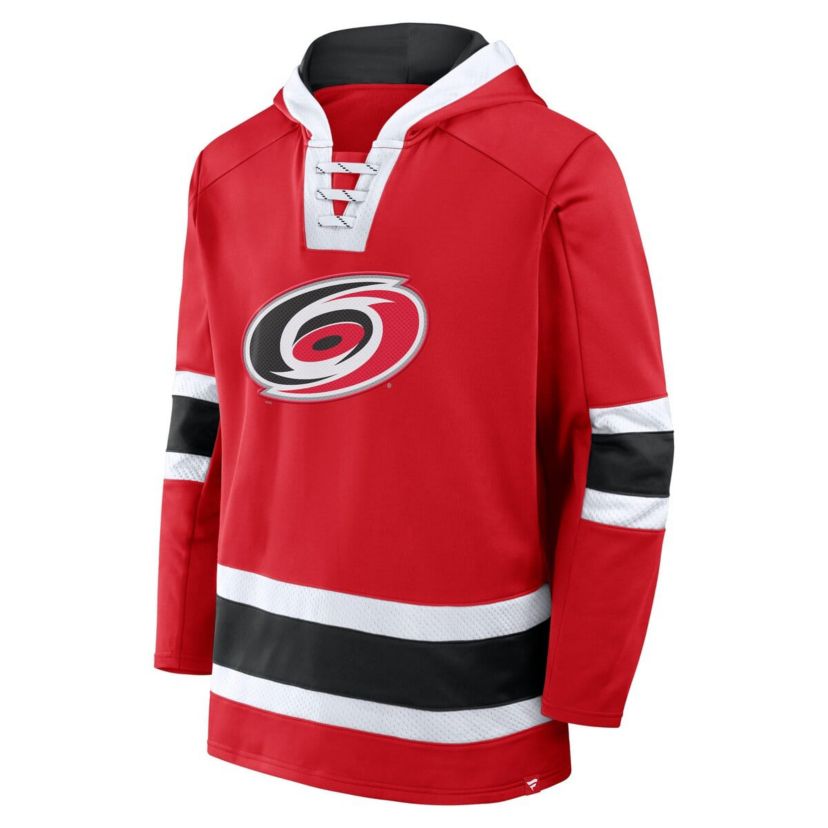 NHL Fanatics Carolina Hurricanes Inside Line Fleece Pullover Hoodie
