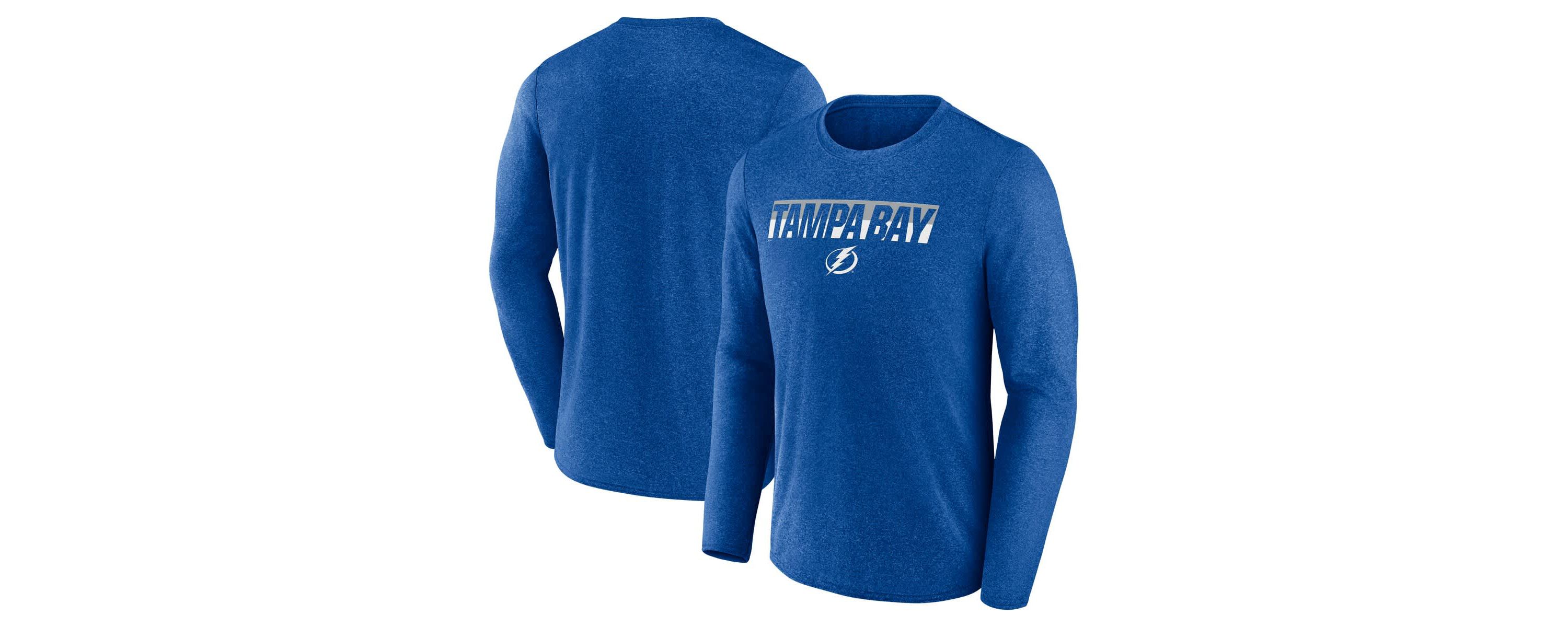 NHL Fanatics Tampa Bay Lightning Transition Long Sleeve T-Shirt
