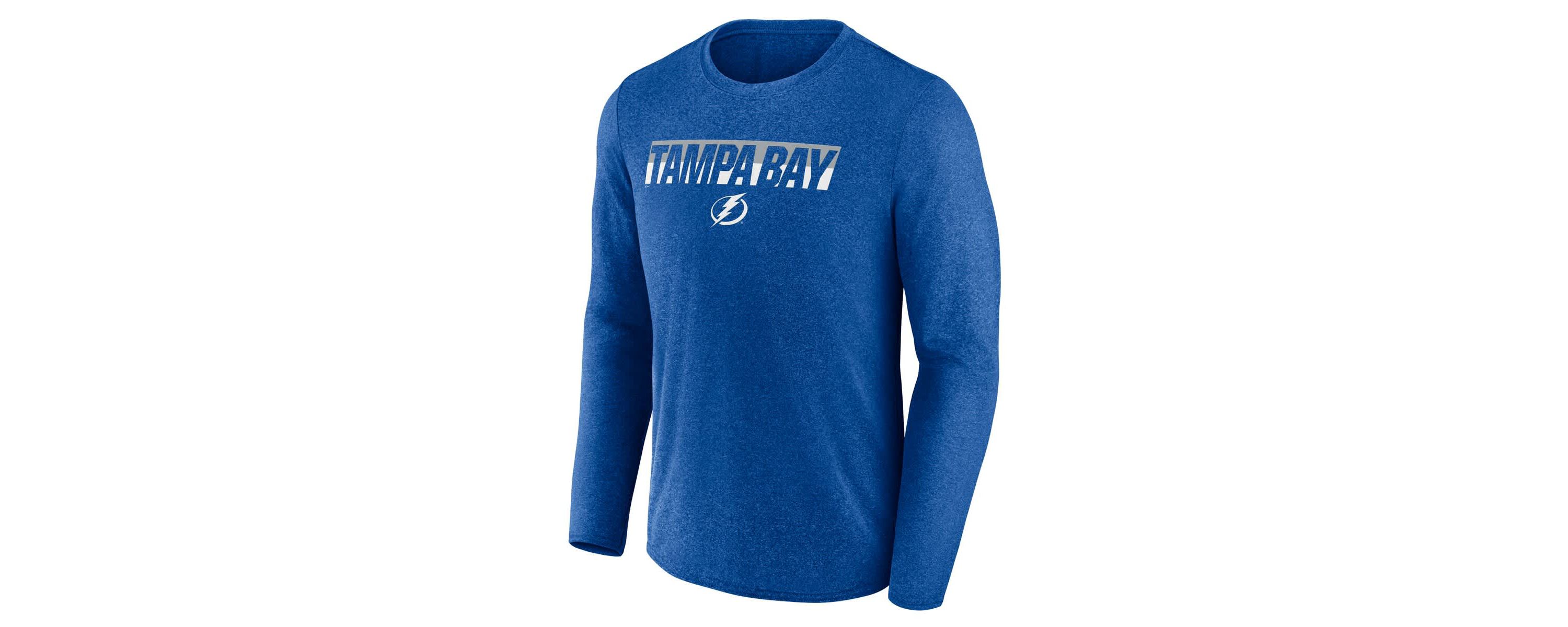 NHL Fanatics Tampa Bay Lightning Transition Long Sleeve T-Shirt