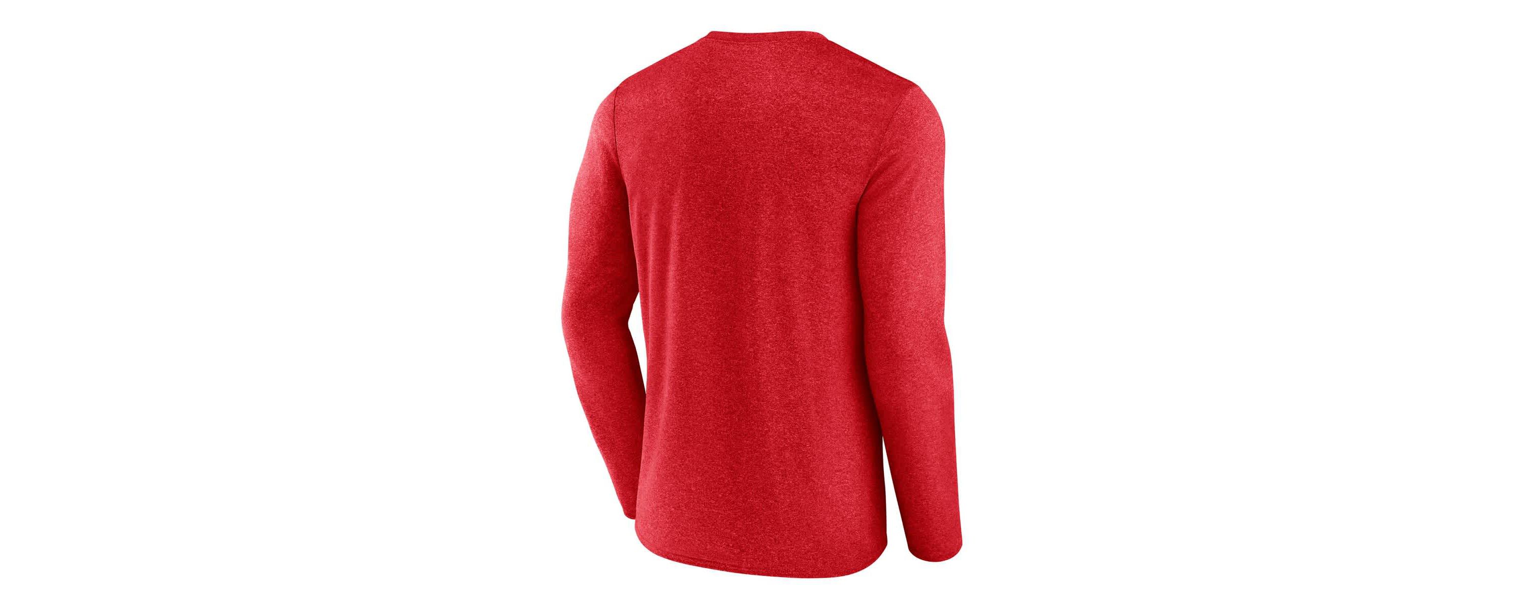 NHL Fanatics Detroit Wings Transition Long Sleeve T-Shirt