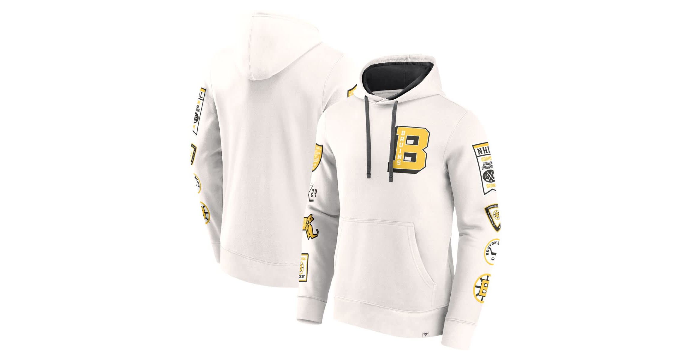 NHL Fanatics Vintage Letterman Pullover Hoodie