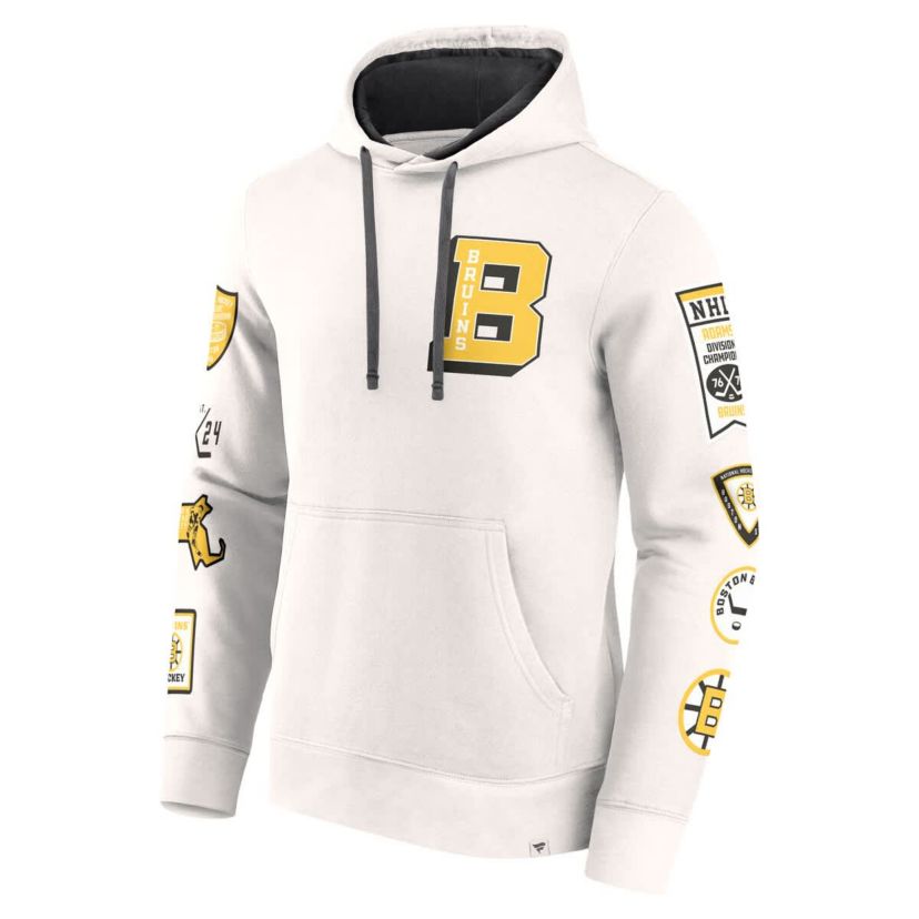 NHL Fanatics Vintage Letterman Pullover Hoodie