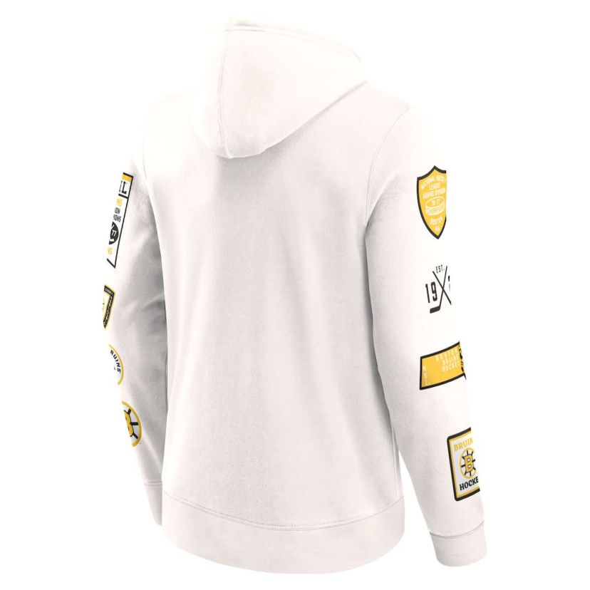 NHL Fanatics Vintage Letterman Pullover Hoodie