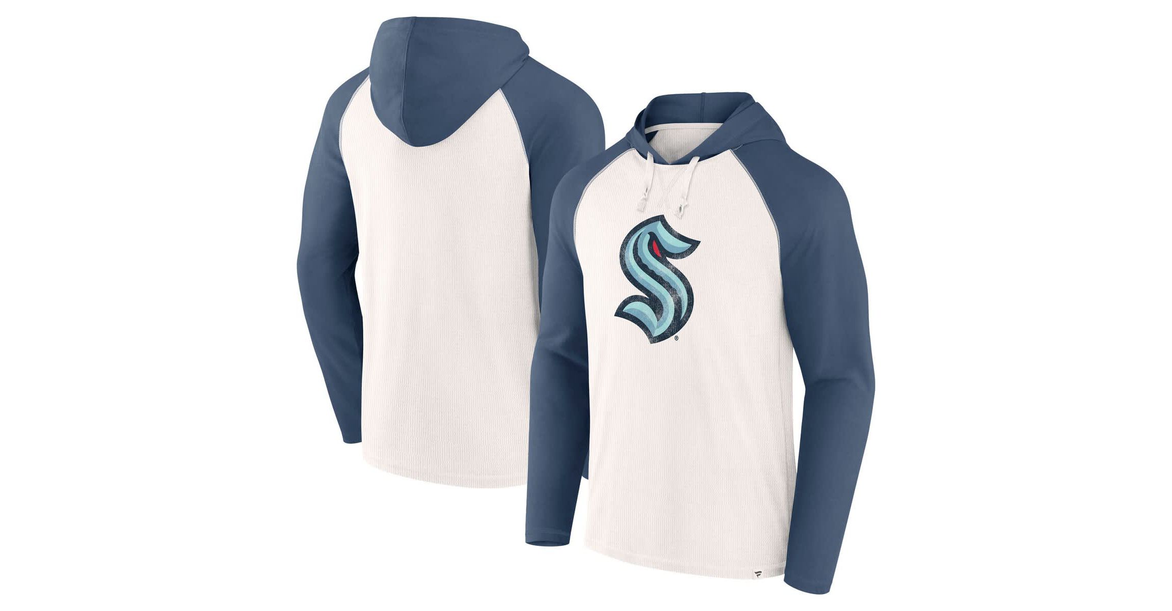 NHL Fanatics Seattle Kraken Vintage Winger Pullover Hoodie