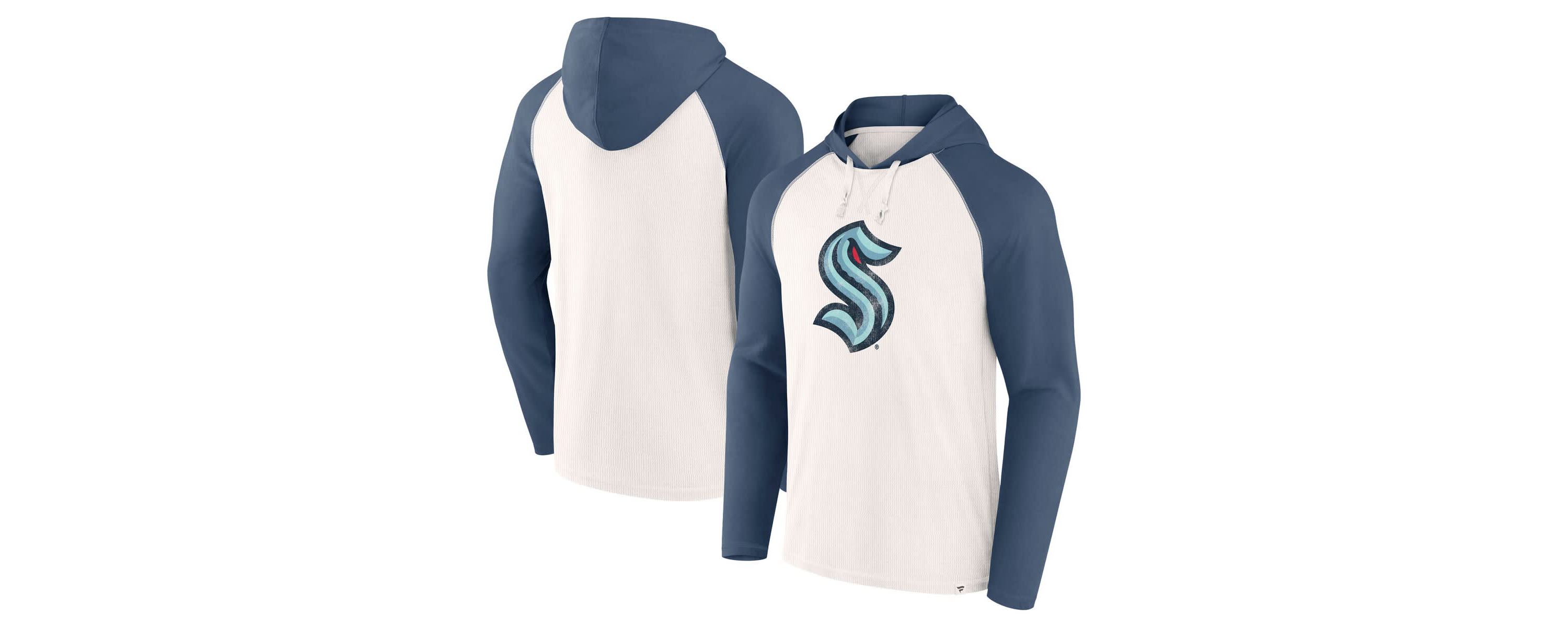 NHL Fanatics Seattle Kraken Vintage Winger Pullover Hoodie