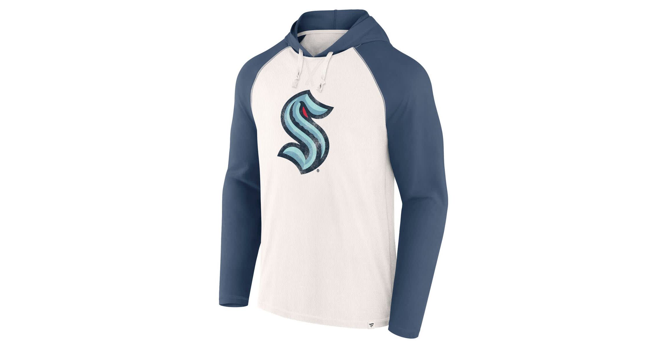NHL Fanatics Seattle Kraken Vintage Winger Pullover Hoodie