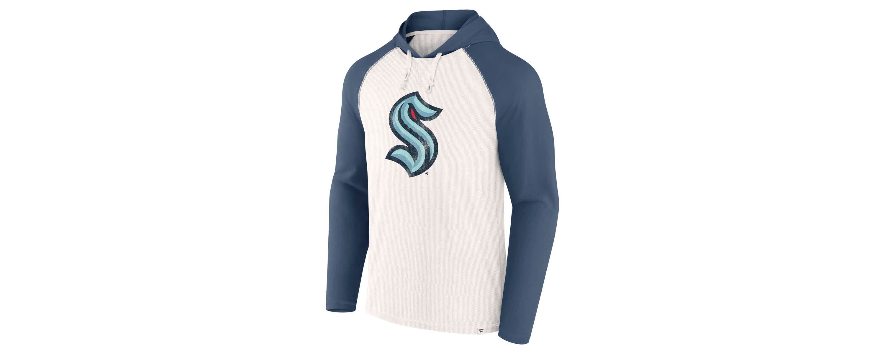 NHL Fanatics Seattle Kraken Vintage Winger Pullover Hoodie