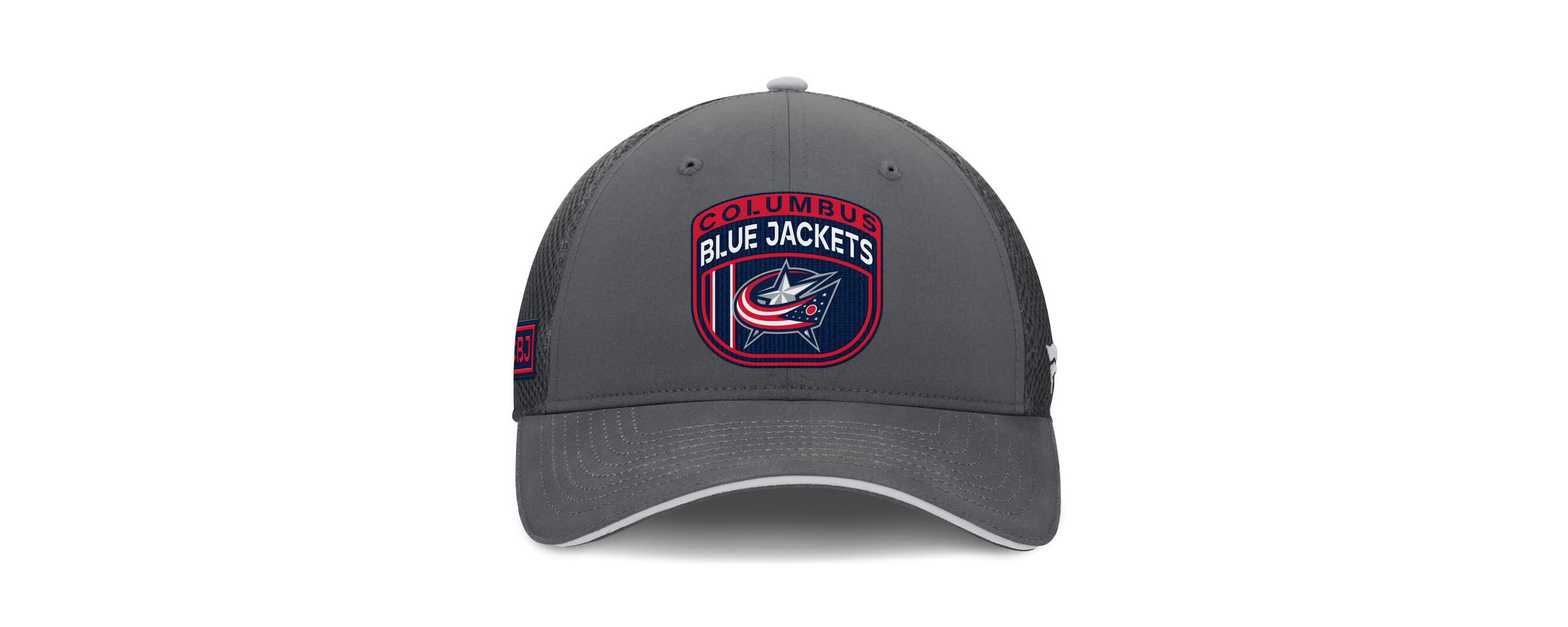 NHL Fanatics Columbus Jackets Authentic Pro Home Ice Trucker Adjustable Hat