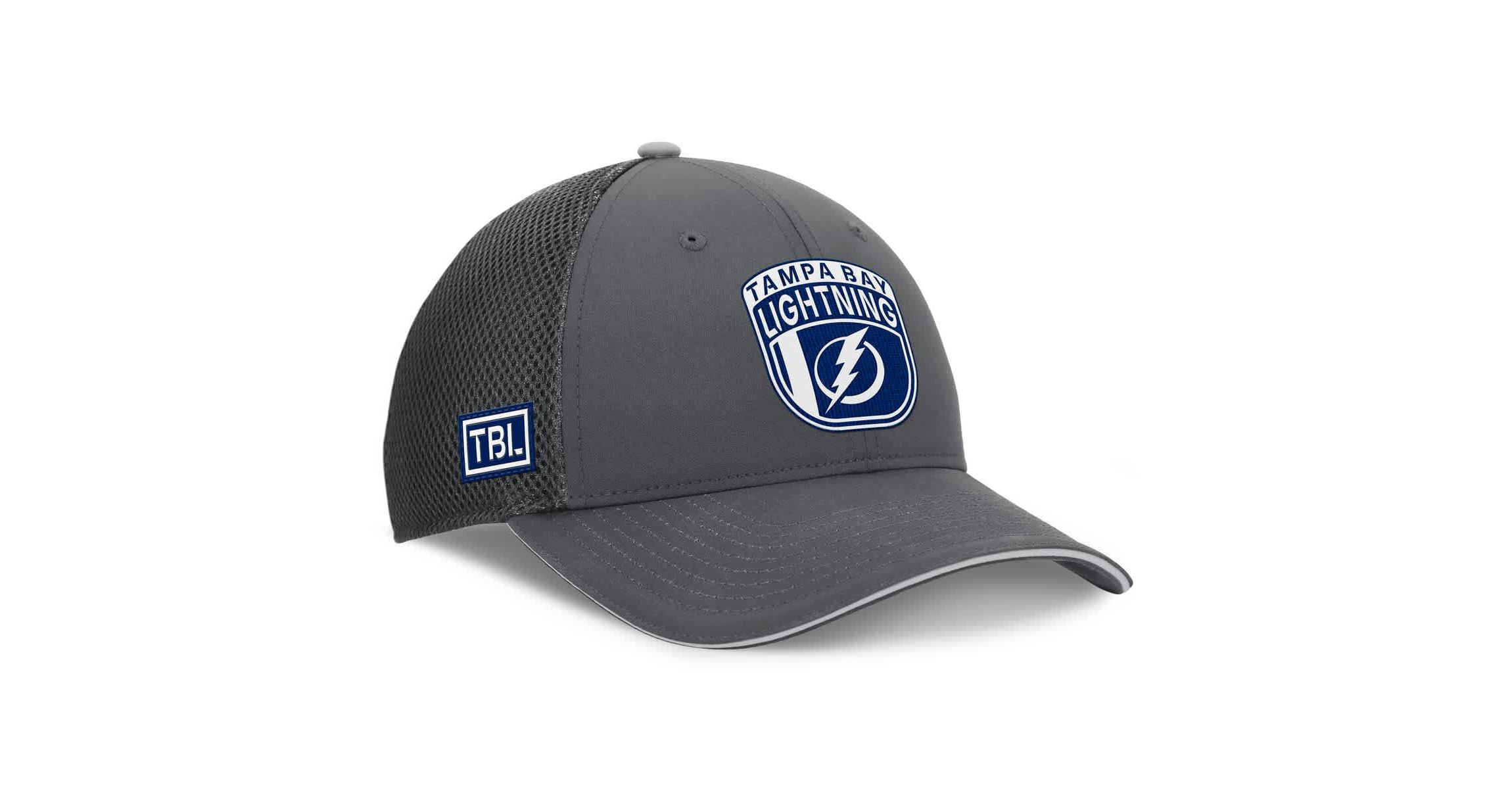 NHL Fanatics Tampa Bay Lightning Authentic Pro Home Ice Trucker Adjustable Hat