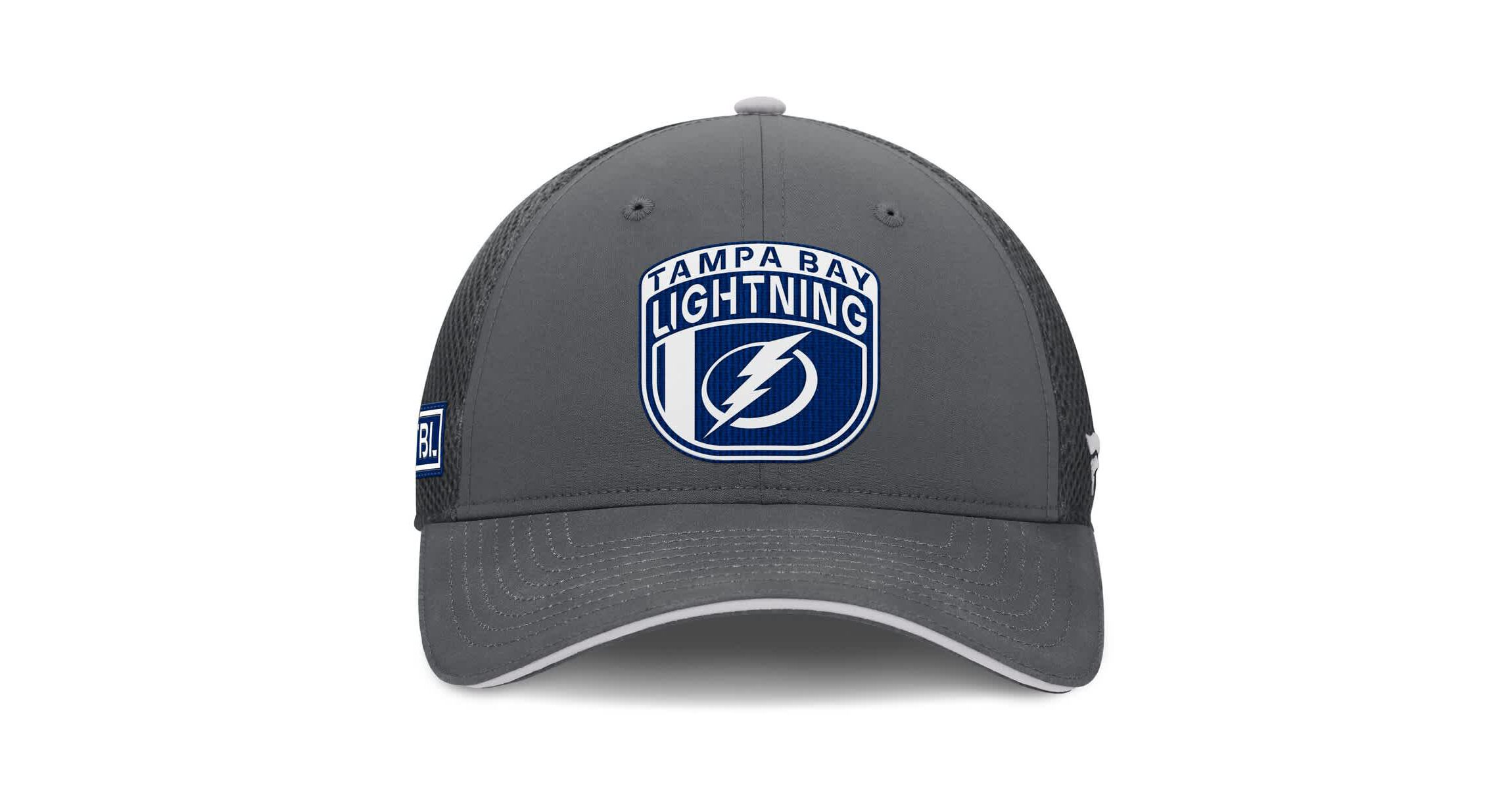 NHL Fanatics Tampa Bay Lightning Authentic Pro Home Ice Trucker Adjustable Hat