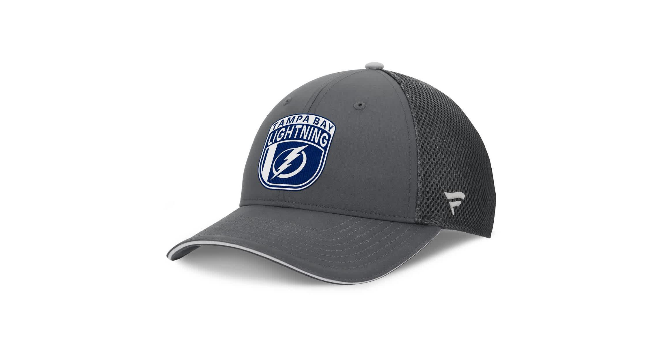 NHL Fanatics Tampa Bay Lightning Authentic Pro Home Ice Trucker Adjustable Hat
