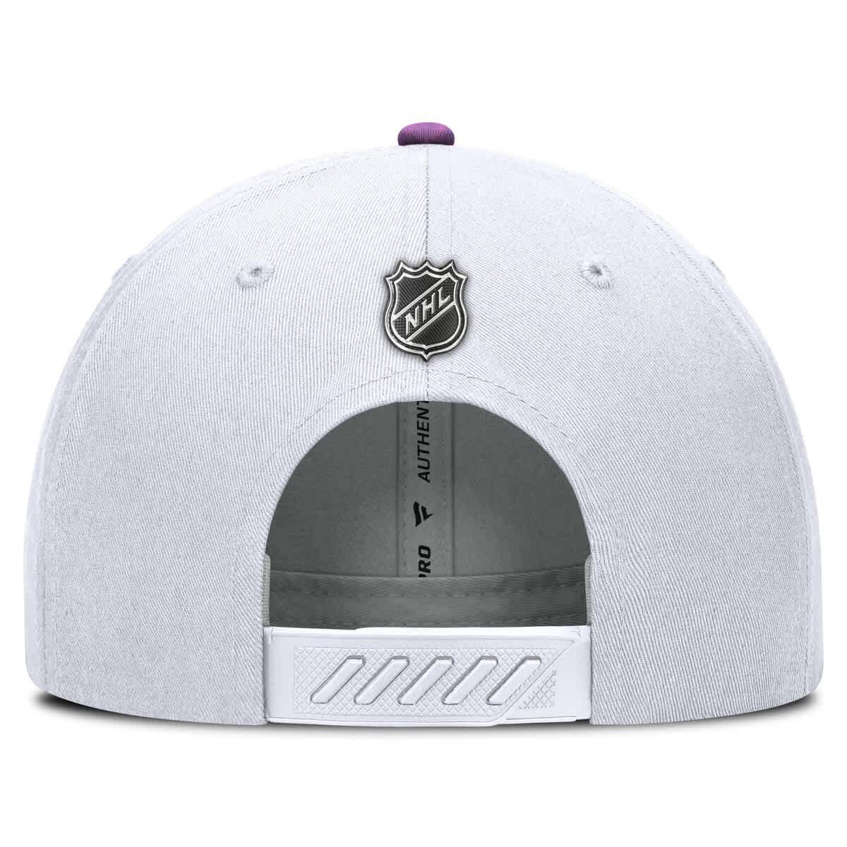 NHL Fanatics Buffalo Sabres Authentic Pro Hockey Fights Cancer Adjustable Hat