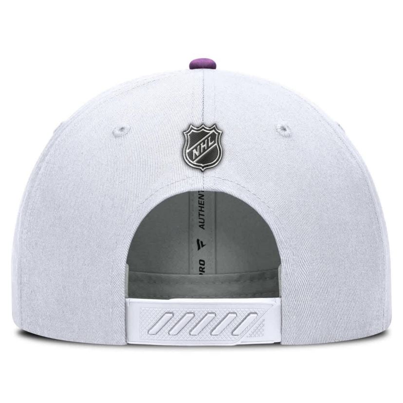 NHL Fanatics Buffalo Sabres Authentic Pro Hockey Fights Cancer Adjustable Hat
