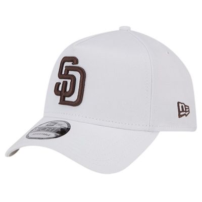 New Era Men's MLB San Diego Padres TC A-Frame 9FORTY Adjustable Hat, White