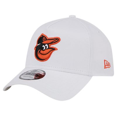 New Era Men's MLB Baltimore Orioles TC A-Frame 9FORTY Adjustable Hat, White