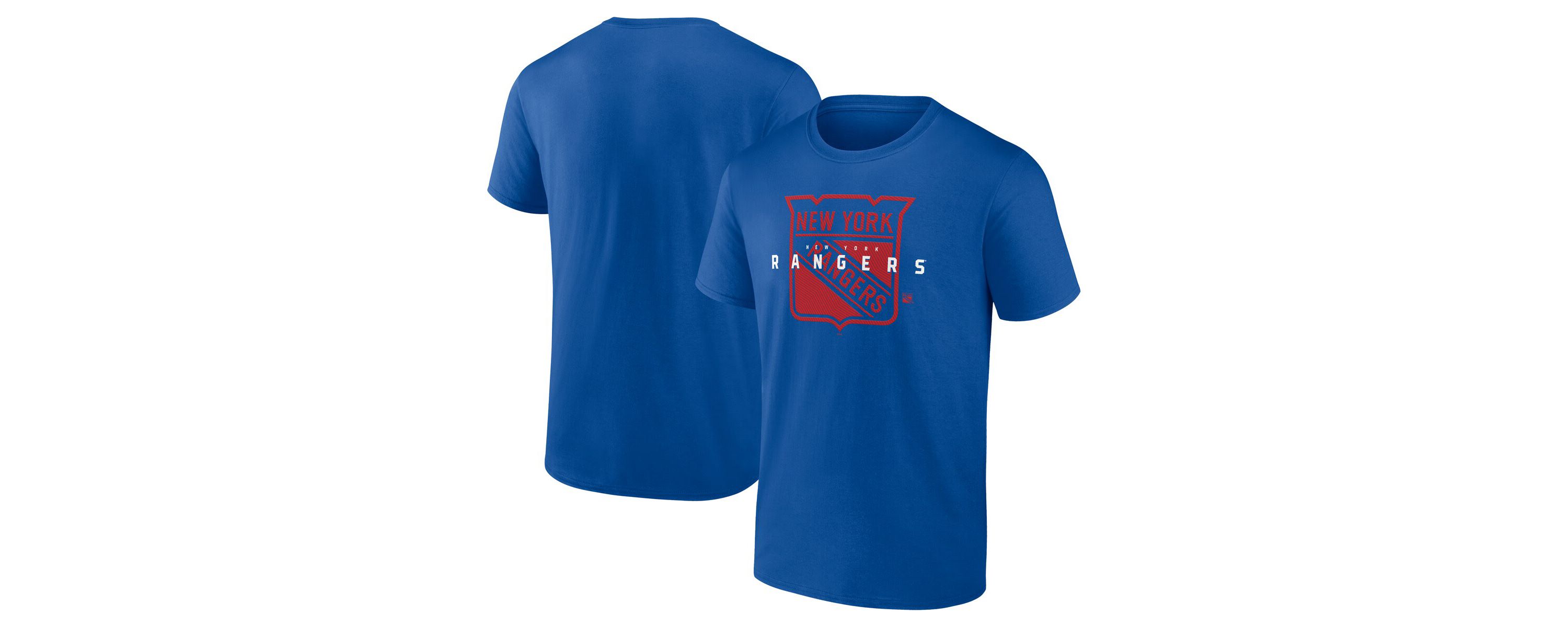 NHL Logo Athletic New York Rangers Coordinate T-Shirt