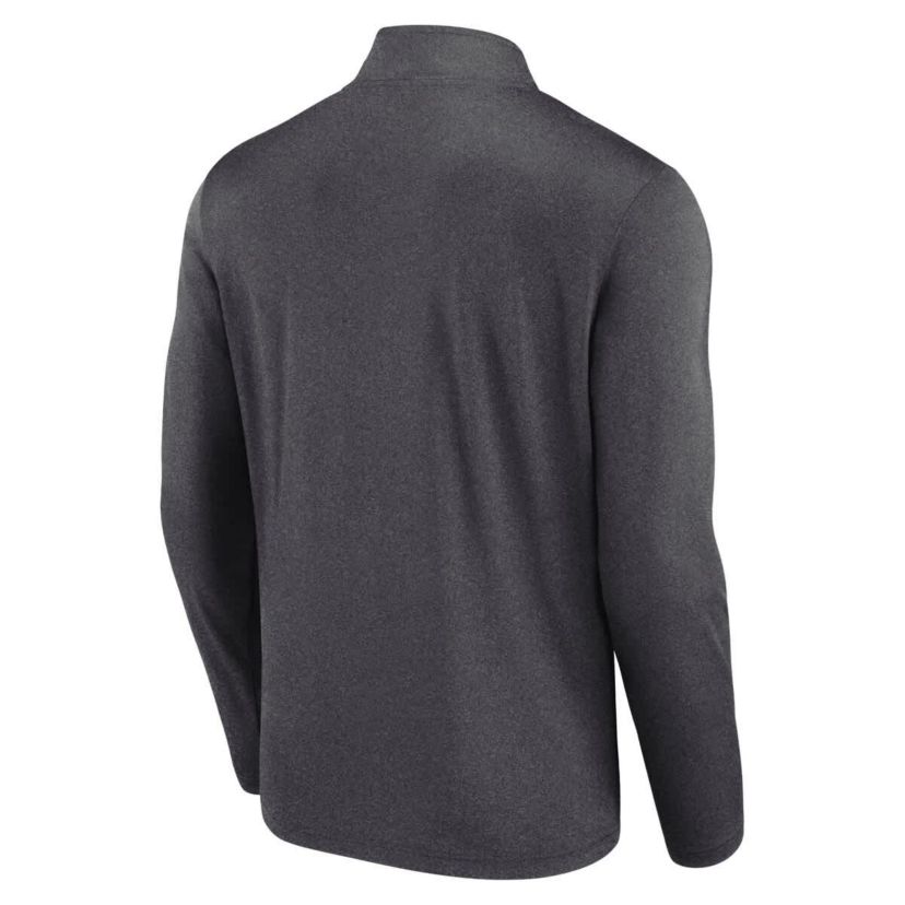 NHL Logo Athletic Los Angeles Kings Head-to-Head Raglan Quarter-Zip Top