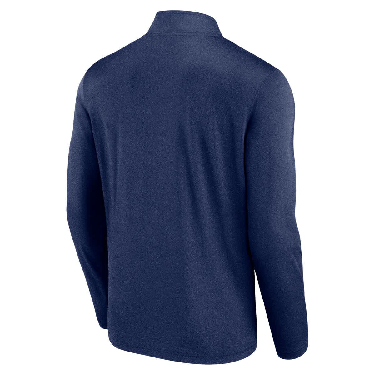 NHL Logo Athletic Washington Capitals Head-to-Head Raglan Quarter-Zip Top