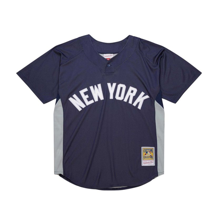 MLB Derek Jeter New York Yankees Cooperstown Collection Batting Practice Jersey