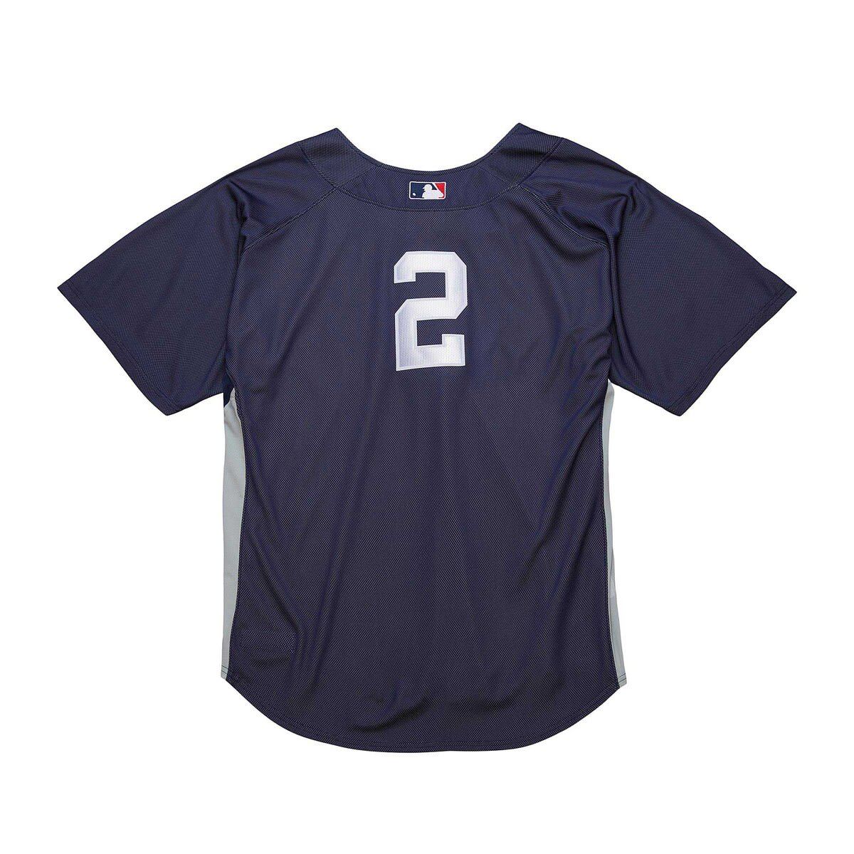 MLB Derek Jeter New York Yankees Cooperstown Collection Batting Practice Jersey