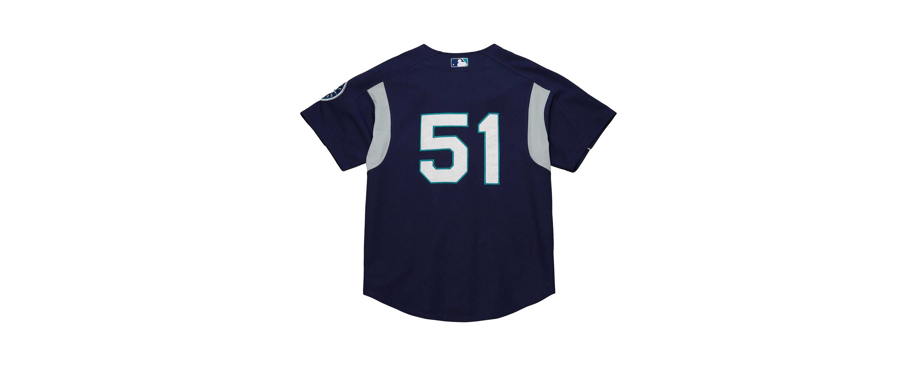 MLB Ichiro Suzuki Seattle Mariners Cooperstown Collection Batting Practice Jersey