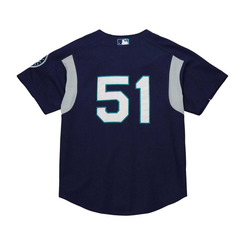 MLB Ichiro Suzuki Seattle Mariners Cooperstown Collection Batting Practice Jersey
