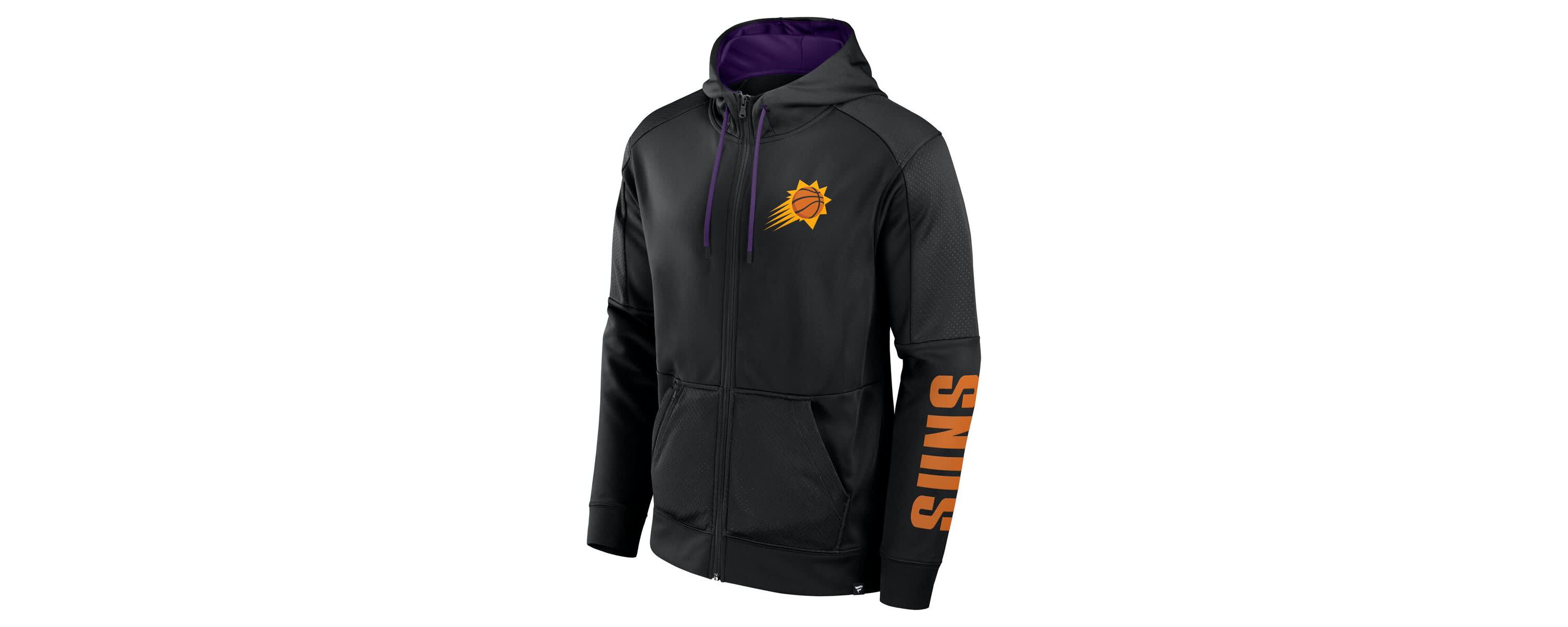 NBA Fanatics Phoenix Suns Baller Defender Performance Full-Zip Hoodie